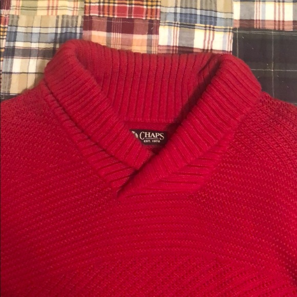 Red Chaps Sweater - Picture 2 of 4